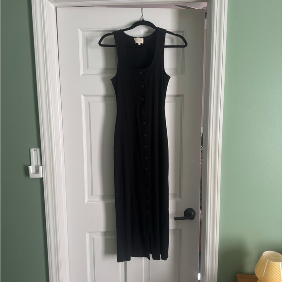 Sezane Fabiola Dress Black - Picture 4 of 8
